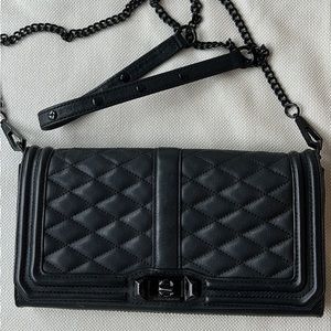Rebecca minkoff purse black chain